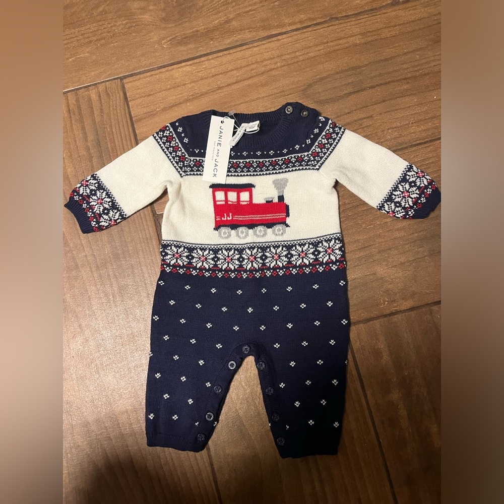 Janie and jack New with tags winter onesie